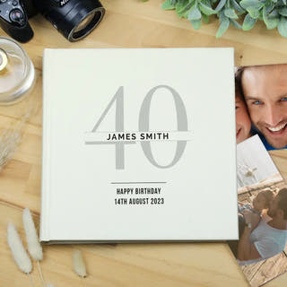 Personalised 40 Photo Album