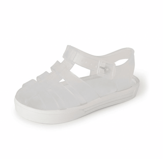 Parker Jelly Sandals - White - Just Blue Or Pink