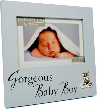 Blue Gorgeous Baby Boy Frame - Just Blue Or Pink