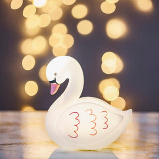 Swan Night Light - Just Blue Or Pink