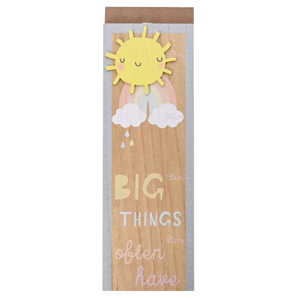 Wooden Height Chart Just Blue Or Pink