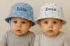 Star Bucket Hat - White/Blue