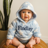Personalised Stars Hoodie - Blue