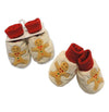 Gingerbread Baby Booties