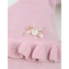 Pink Frilly Knit Heart Suit