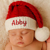 Personalised Knitted Christmas Santa Hat