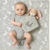 Guess How Much I Love You Bunny Comforter and Blanket - Grey