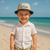 Personalised Shark Print Trilby Hat