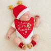 Rudolph Hat, Bib and Socks Set