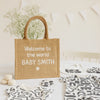 Personalised Baby Unisex Organic Cotton 6 Piece Gift Set