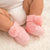 Knitted Hat, Mittens and Bootees Set - Pink