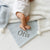 Personalised Baby Blue Fleece Pom Blanket