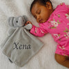 Personalised Grey Elephant Comforter