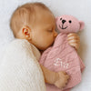 Personalised Dusky Pink Bear Comforter