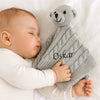Personalised Grey Bear Comforter