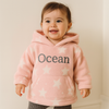 Personalised Stars Hoodie - Pink