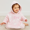 Personalised Hearts Hoodie - Pink