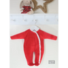 Laced Edged Red Sleepsuit