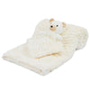 Personalised Bear Blanket and Comforter Set - Cream
