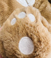 Rock A Bye Baby Brown Fluffy Bear Snowsuit