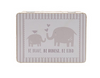 Set of 2 Storage Boxes - Grey Elephant