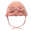 Rose Gold Sun Hat with Bow