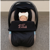 Personalised Car Seat Footmuff in Black
