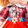 Personalised Mandie Rag Doll - Medium