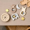 Bambino Wooden Animal Rattles