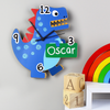 Personalised Dinosaur Clock