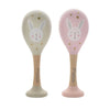 Girl Pair Of Wooden Maracas