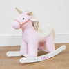 Personalised Pink Unicorn Rocking Horse