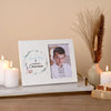 A First Communion boy wreath frame