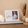 A First Communion Girl wreath frame