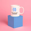 Hullabaloo Birthday 18th Birthday Mug - Blue