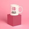 Hullabaloo 18th Birthday Mug - Pink