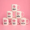 Hullabaloo 18th Birthday Mug - Pink