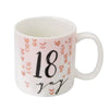 Luxe Ceramic 18th Birthday Mug - Pink