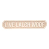 Love Life Street Sign 60cm - Live Laugh Woof