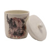 Meg Hawkins Storage Canister - Highland Cow