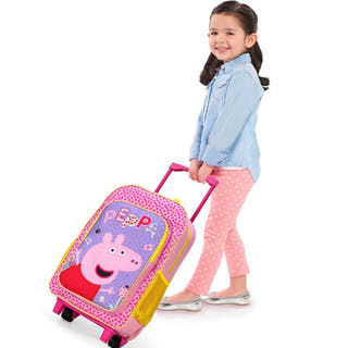 Peppa Pig Deluxe Travel Trolley - Just Blue Or Pink