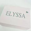 Personalised Pink Gift Box - Just Blue Or Pink