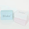 Personalised Pink-White-Blue gift boxes - Just Blue Or Pink