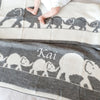 Personalised Grey Elephant Shawl