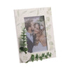 Love Story True Love White Frame with Leaves