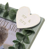 Love Story Mr & MrsGreen Frame with Leaves