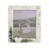 Love StoryWhite Frame with Leaves - Our Love Story