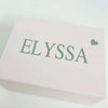 Personalised Lemon Bunny Shawl - Just Blue or Pink