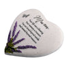 Thoughts Of You Heart Stone / Lavender - Mum - Just Blue or Pink