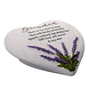 Thoughts Of You Heart Stone / Lavender - Grandad - Just Blue or Pink